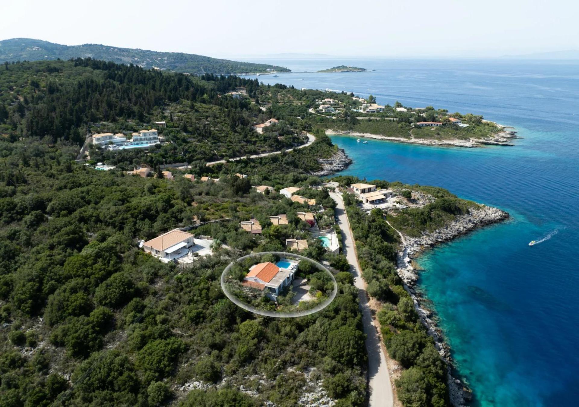Villa Lioniskari Seaviews - Paxoi'S Private Pool Oasis à Porto Ozias Extérieur photo